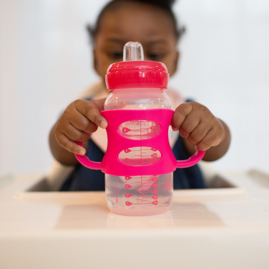 Dr. Brown's Milestones Silicone Handles for Wide Neck Bottles (3 Colors) - Pupsik Singapore