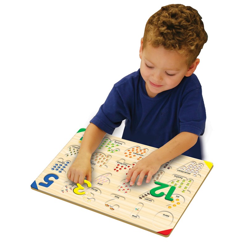 The Learning Journey Lift & Learn 123 Number Puzzle