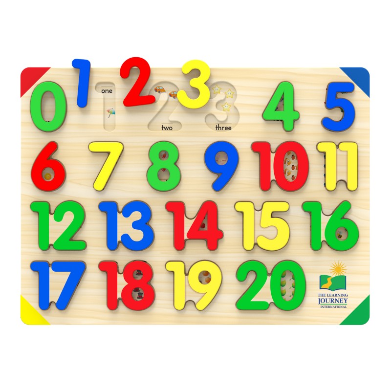 The Learning Journey Lift & Learn 123 Number Puzzle