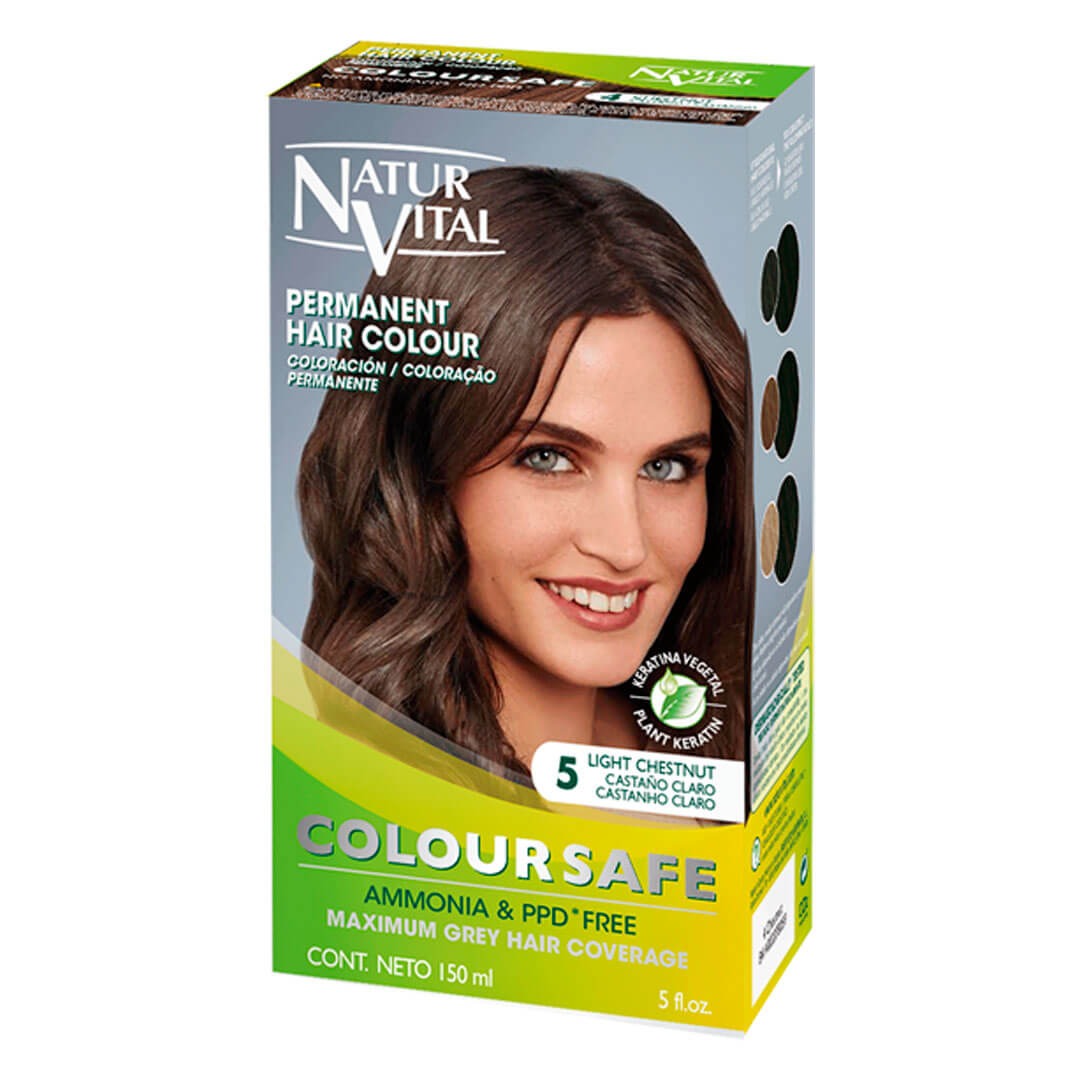 NaturVital ColourSafe Permanent Hair Dye (8 Colors) - Exp 02/26 or later - Pupsik Singapore