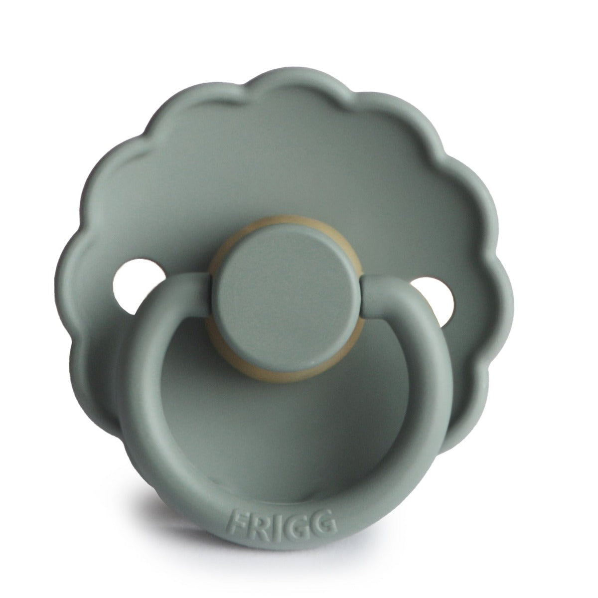 FRIGG Daisy Latex Baby Pacifiers, 1pk – Lily Pad (2 Sizes)