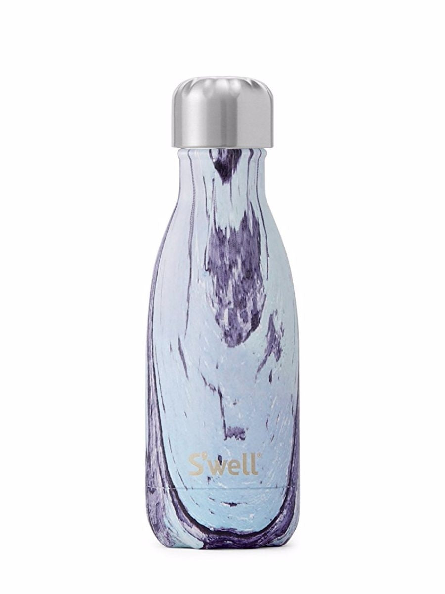 S'well Insulated Reusable Water Bottle, 9oz - Wood Collection (2 Designs) - Pupsik Singapore