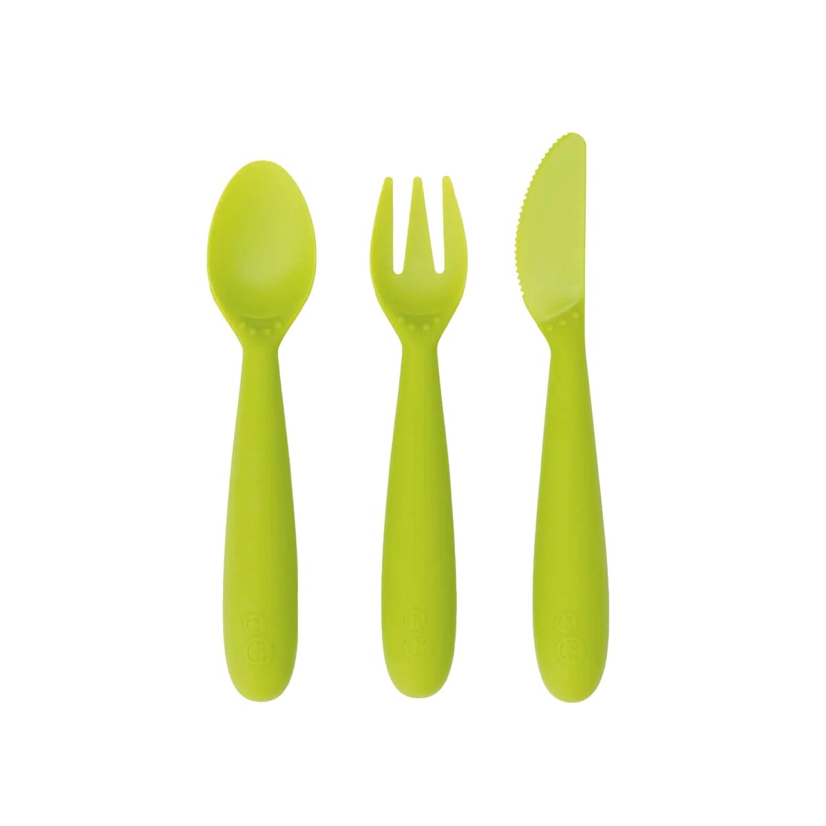 EzPz Happy Utensils (7 Colours) - Pupsik Singapore