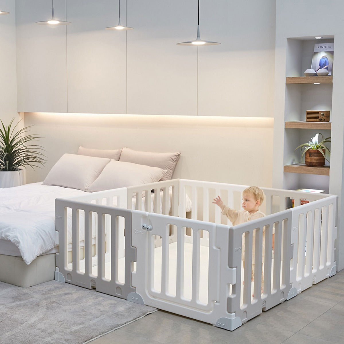 Caraz Line Baby Room Play Yard with Door (9+1pcs)