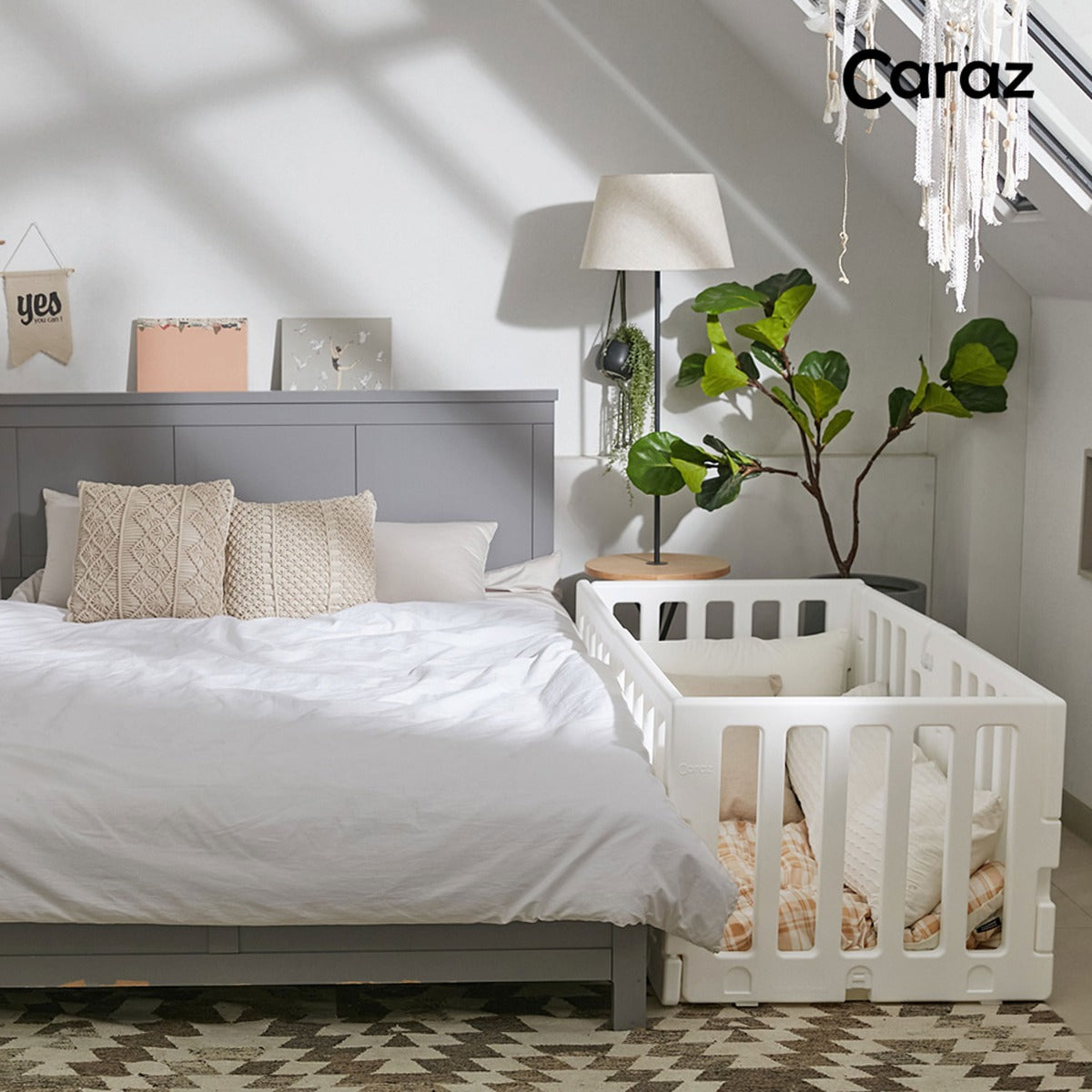 Caraz Line Baby Room Play Yard with Door (9+1pcs)