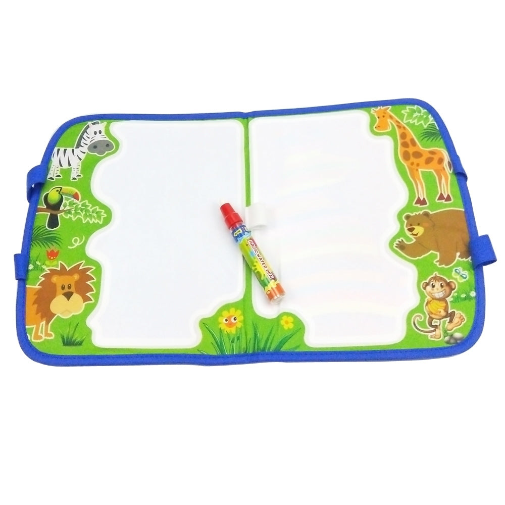 Water Doodler Wet Brush Drawing Travel Mat - Jungle