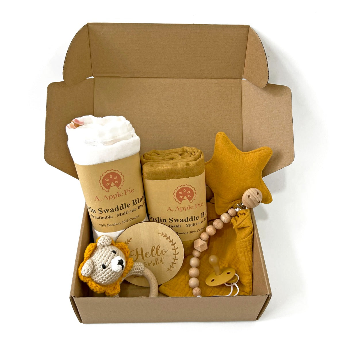 A, Apple Pie Baby Sweet Dreams Gift Set (4 Designs) - Pupsik Singapore