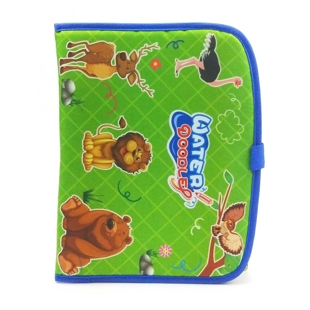 Water Doodler Wet Brush Drawing Travel Mat - Jungle