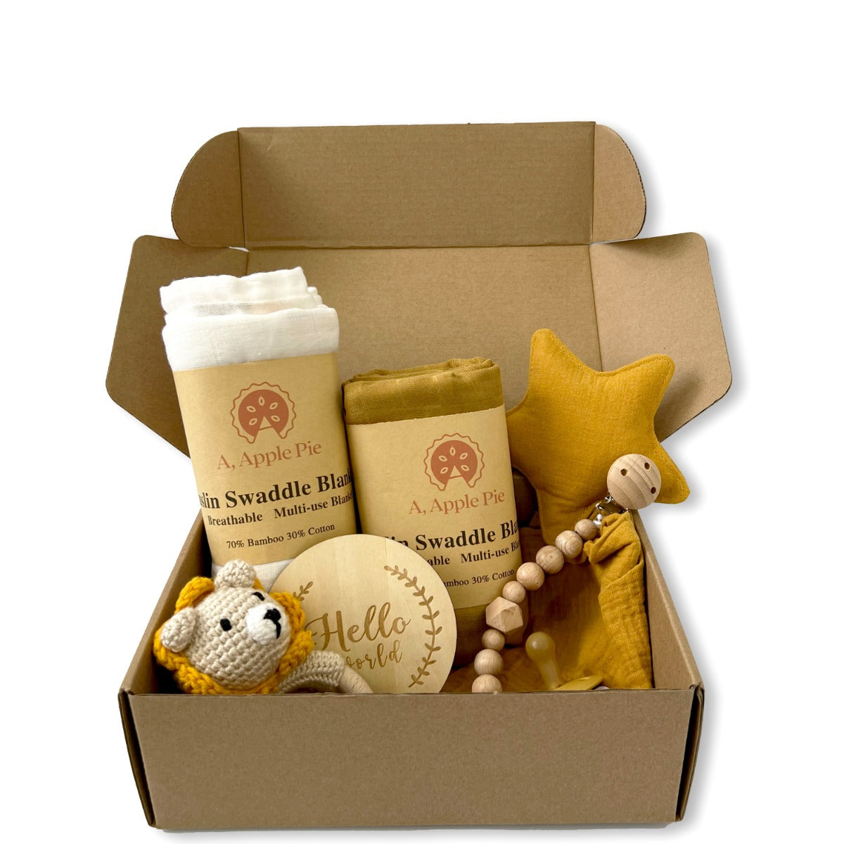 A, Apple Pie Baby Sweet Dreams Gift Set (4 Designs) - Pupsik Singapore