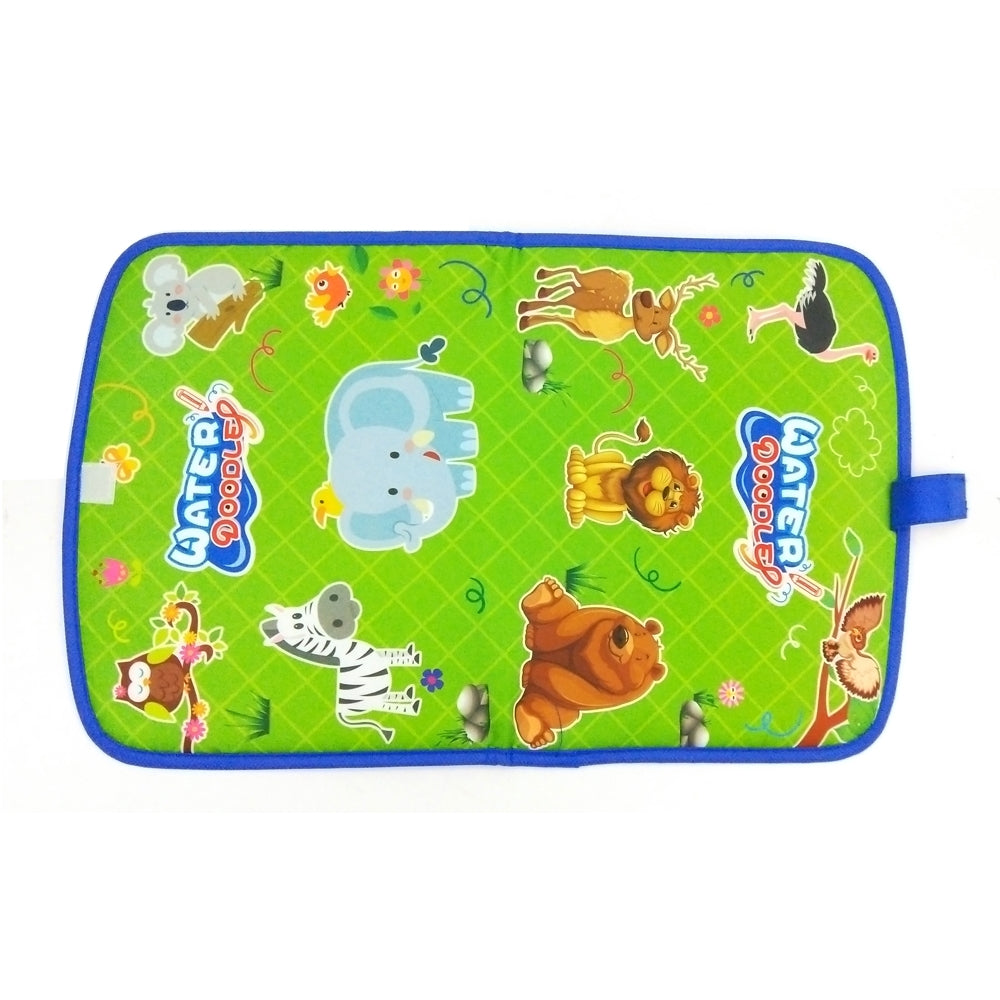 Water Doodler Wet Brush Drawing Travel Mat - Jungle