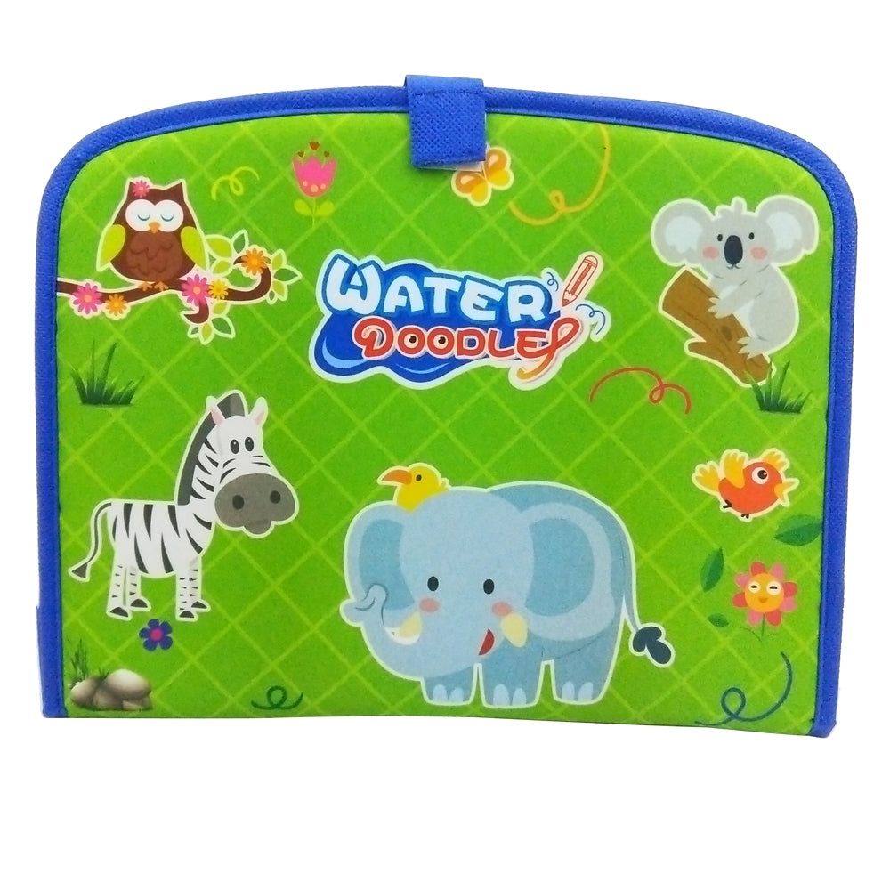 Water Doodler Wet Brush Drawing Travel Mat - Jungle
