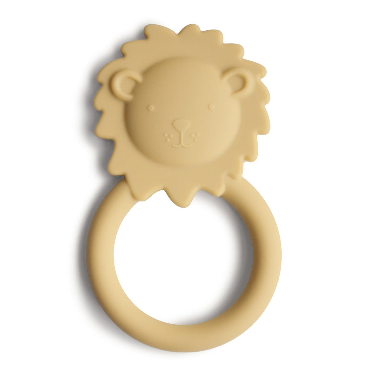 Mushie Silicone Animal Teether Ring (4 Designs) - Pupsik Singapore