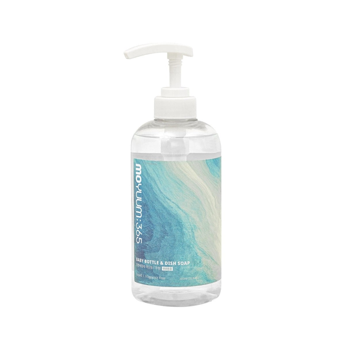 Moyuum 365 Baby Bottle & Dish Soap, 600ml - Liquid