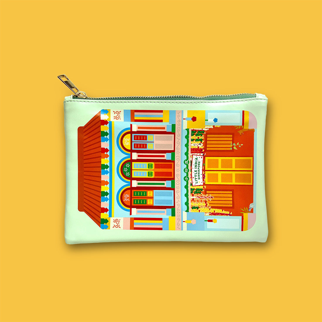 The Little Drom Store PU Zip Pouch (3 Designs)