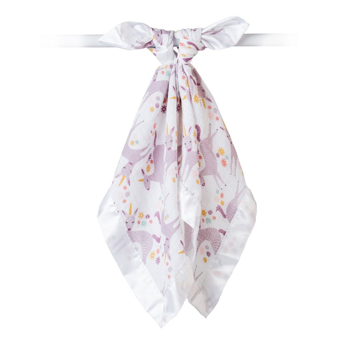 Lulujo Baby Muslin Security Blankets, 2pk (4 Designs)