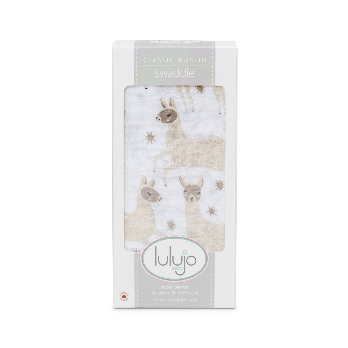 Lulujo Muslin Cotton Swaddle Blanket (4 Designs) - Pupsik Singapore