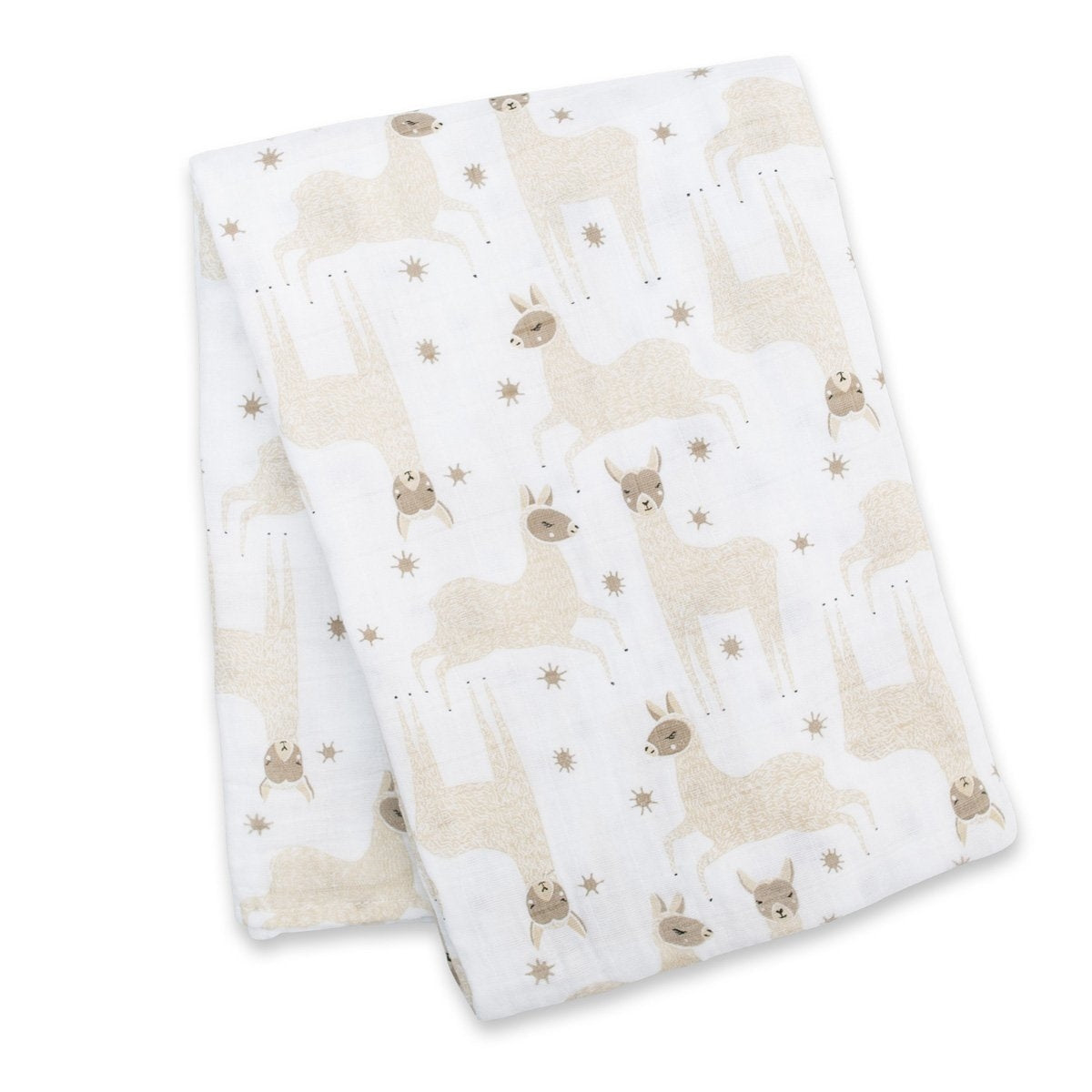 Lulujo Muslin Cotton Swaddle Blanket (4 Designs) - Pupsik Singapore