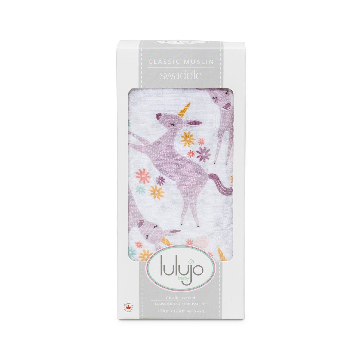 Lulujo Muslin Cotton Swaddle Blanket (4 Designs) - Pupsik Singapore