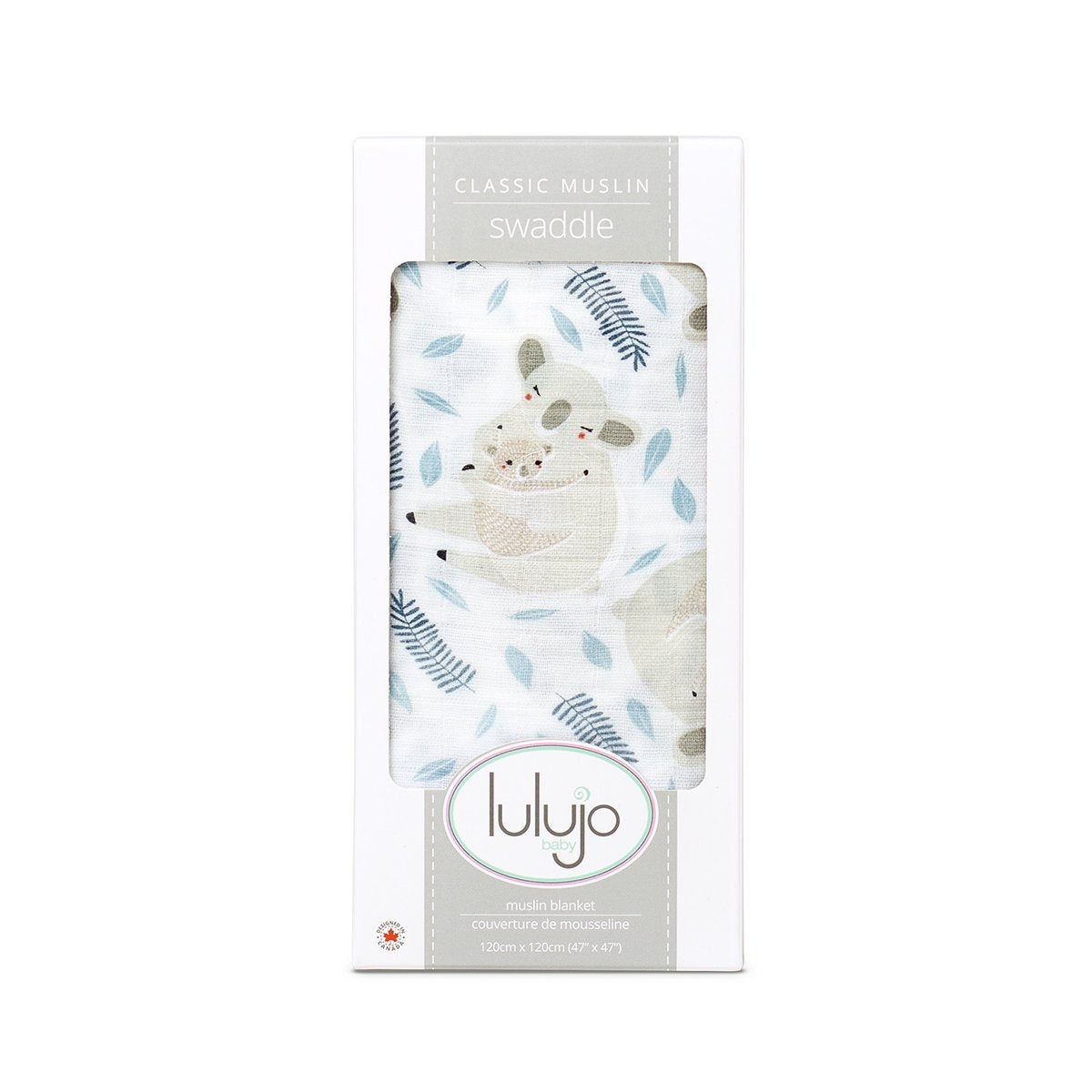 Lulujo Muslin Cotton Swaddle Blanket (4 Designs) - Pupsik Singapore