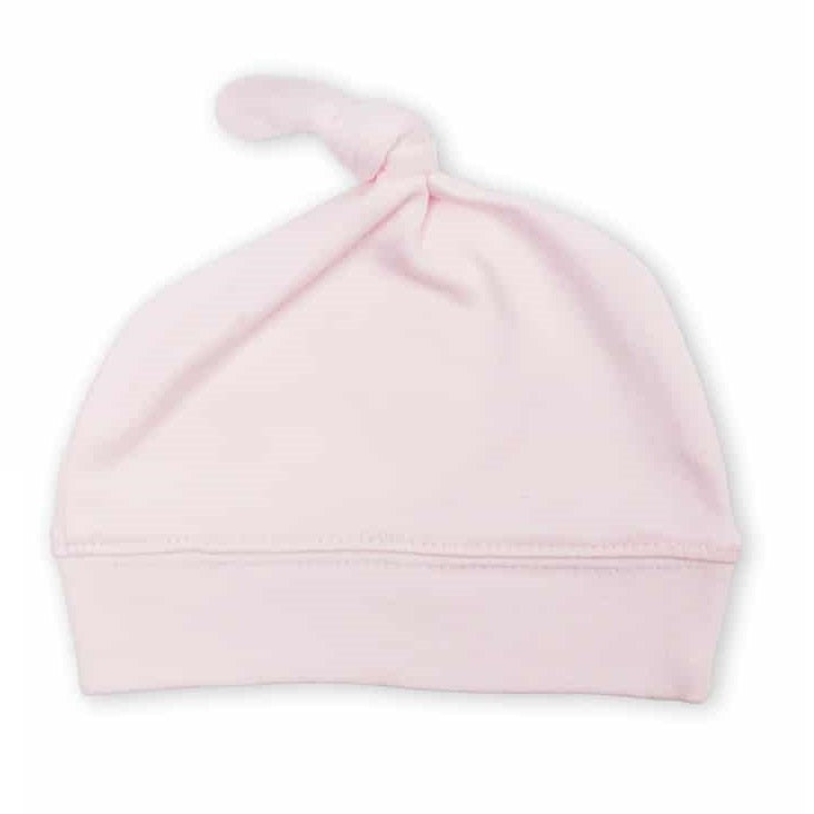 Lulujo Bamboo Cotton Top Knot Hat - Pink