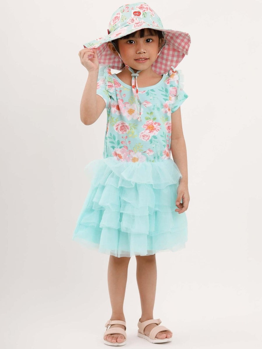 Oobi Lola Blue Watercolor Dress (3 Sizes)