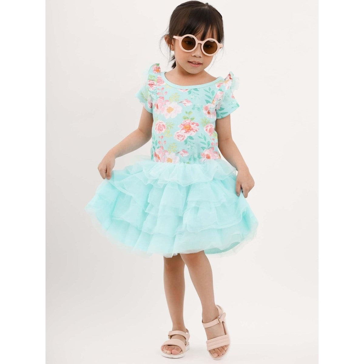 Oobi Lola Blue Watercolor Dress (3 Sizes)
