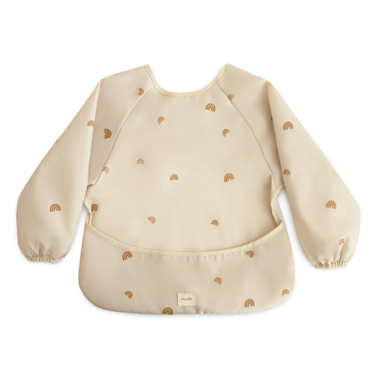 Mushie Long Sleeve Baby Bib (8 Designs) - Pupsik Singapore