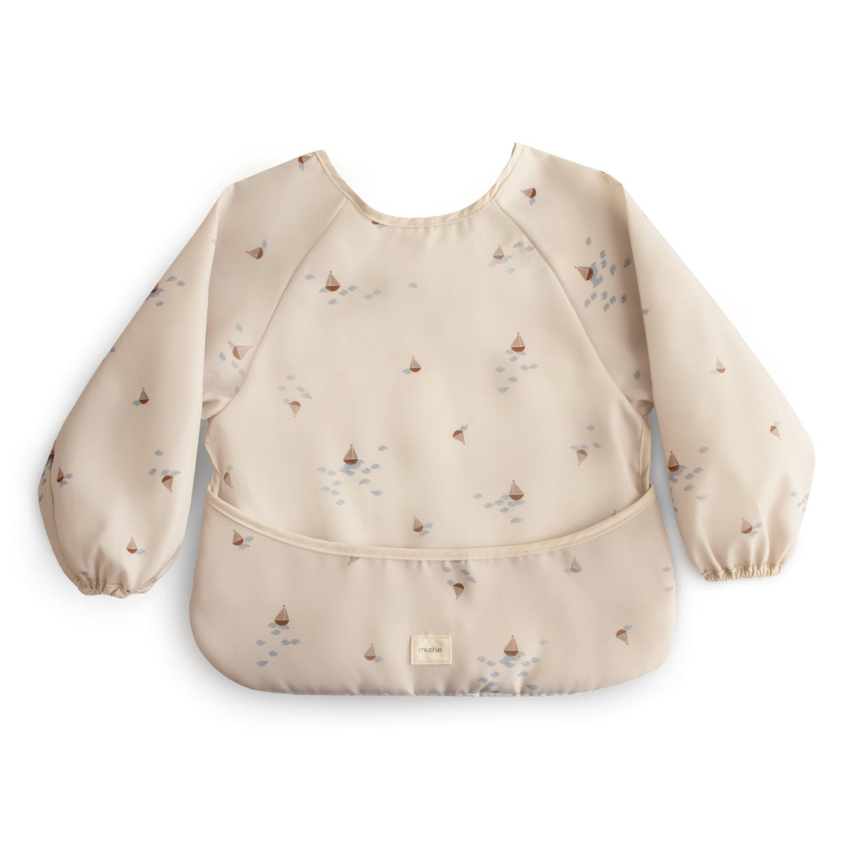 Mushie Long Sleeve Baby Bib (8 Designs) - Pupsik Singapore