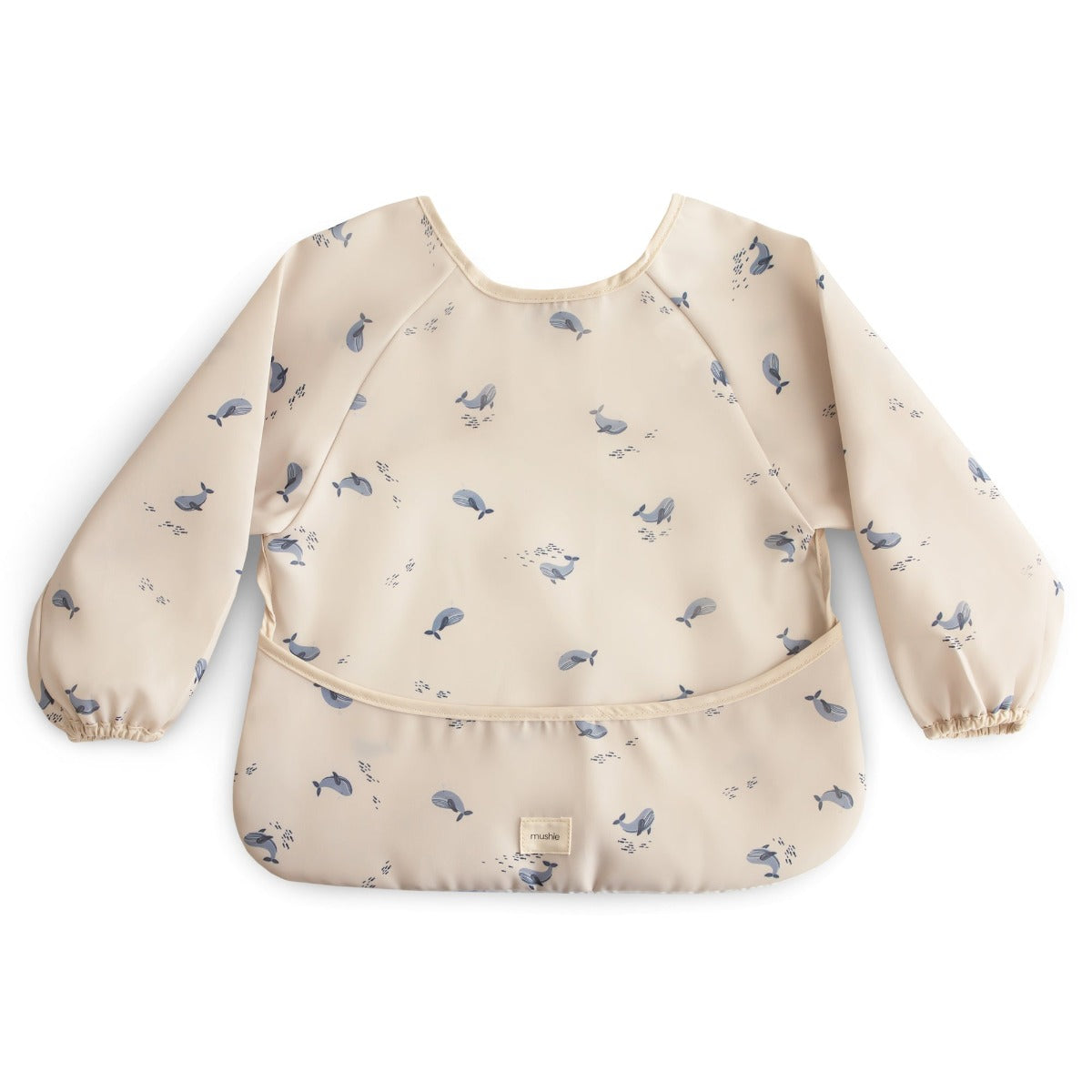 Mushie Long Sleeve Baby Bib (8 Designs) - Pupsik Singapore
