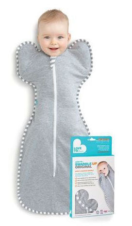 Love to Dream Swaddle UP Original 1.0 TOG - Grey (3 Sizes)
