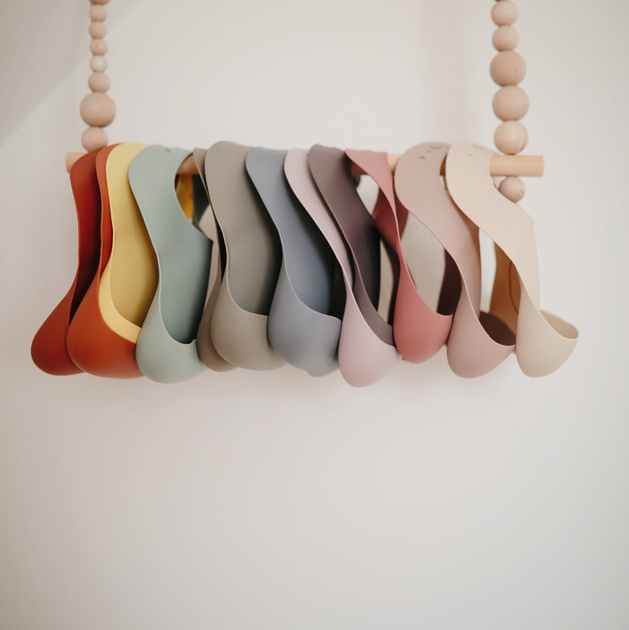 Mushie Silicone Baby Bib (37 designs)