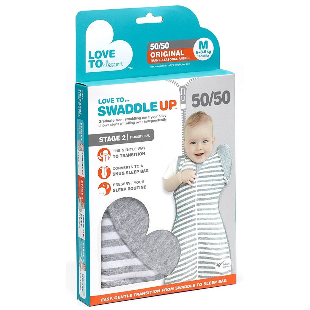 Love to Dream Swaddle UP Transition Bag Original 1.0 TOG - Grey