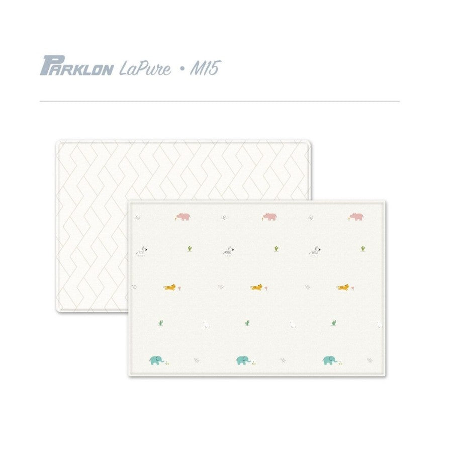Parklon LaPure Playmat -  Jungle Friends Fabric Beige (M15)
