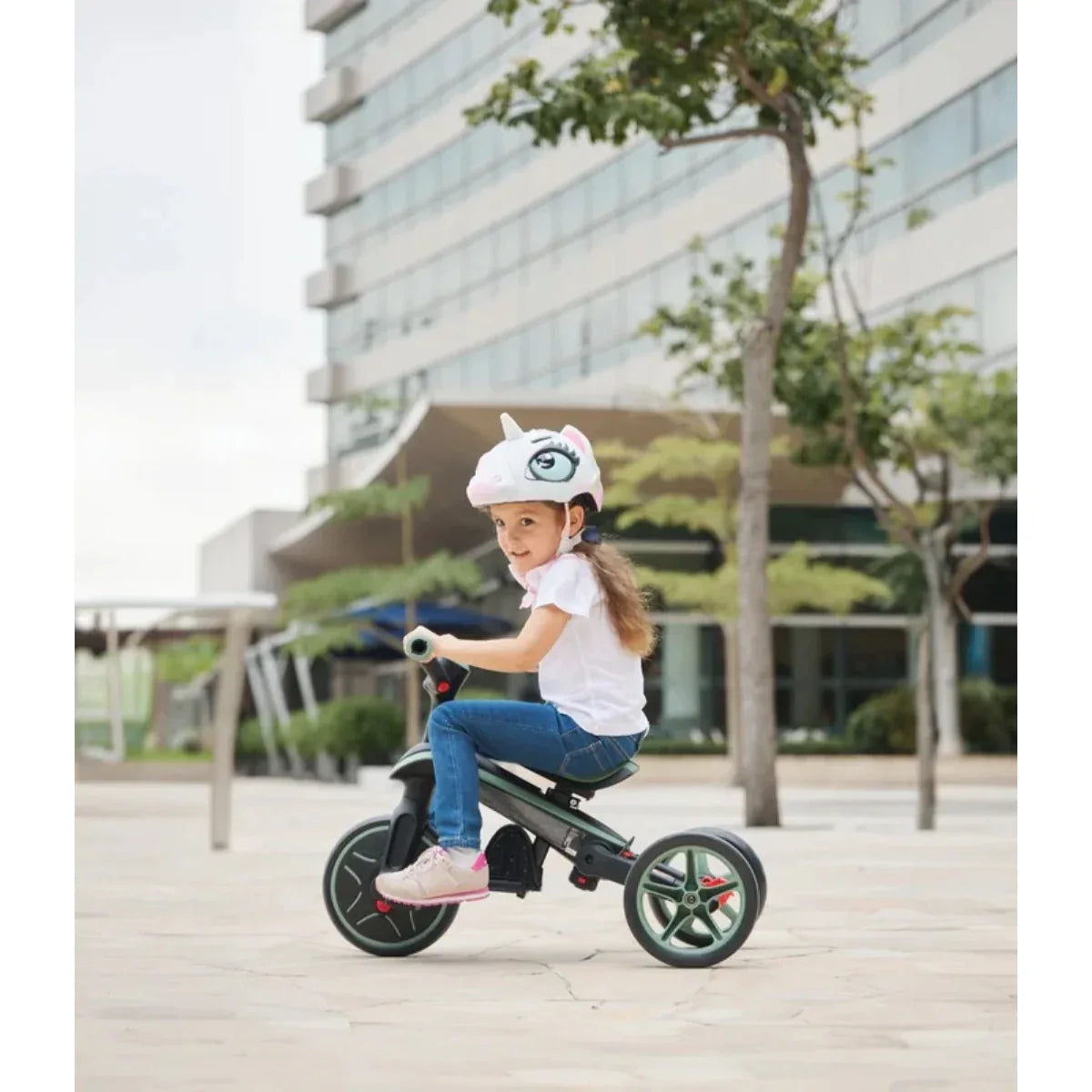 Globber Explorer Trike Foldable 4-in-1 (6 Colors) - Pupsik Singapore