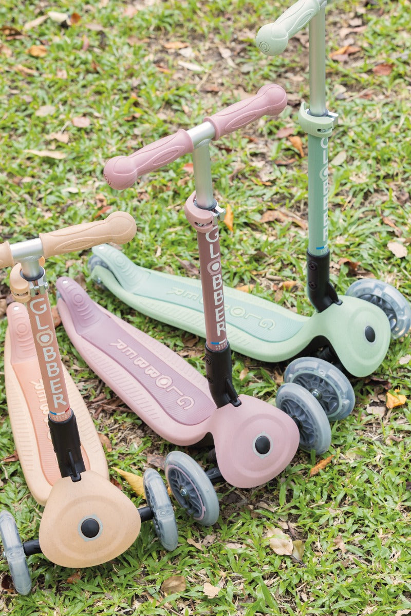 Globber Junior Foldable Scooter (LED Wheels) - 10 Colors