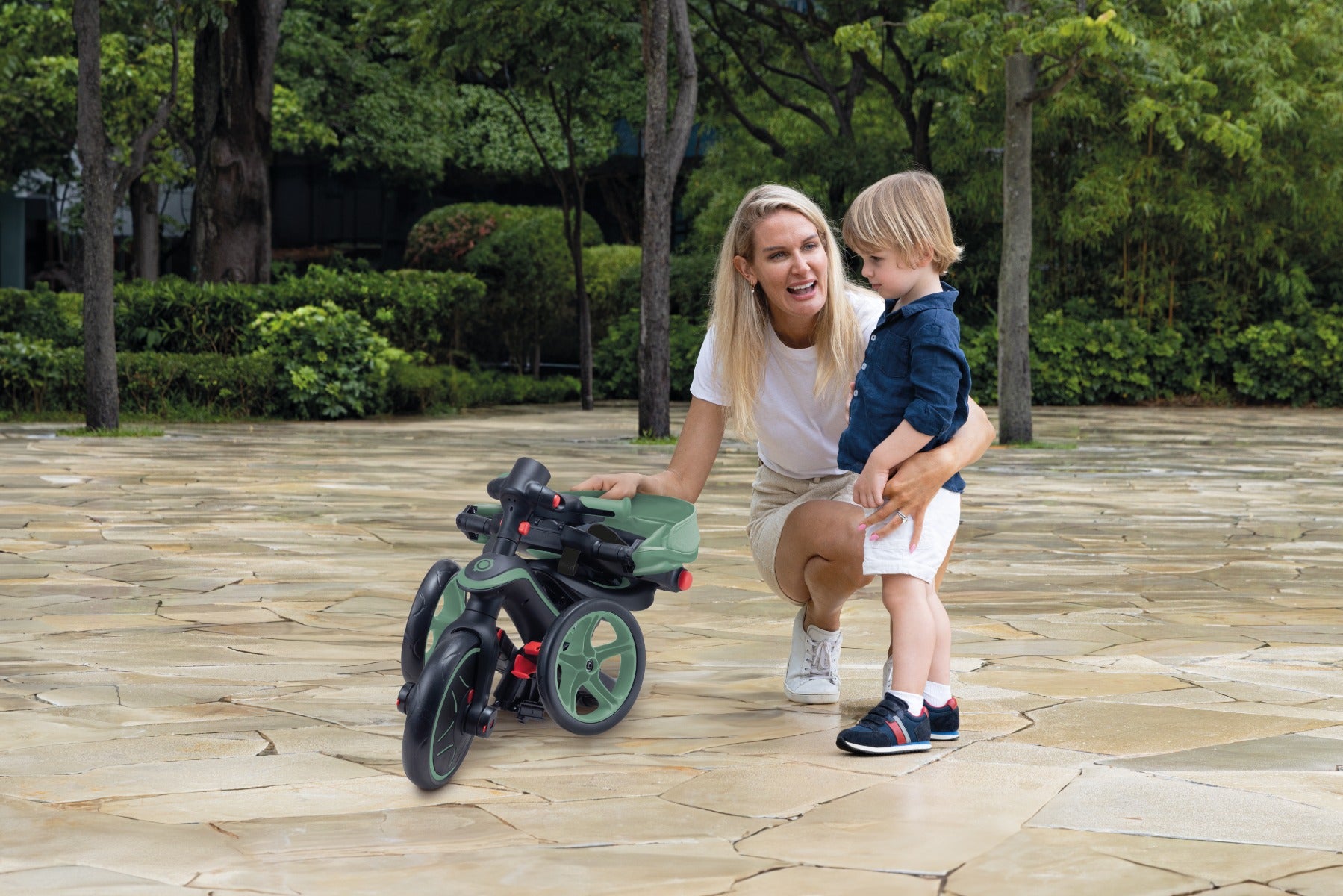 Globber Explorer Trike Foldable 4-in-1 (5 Colors)