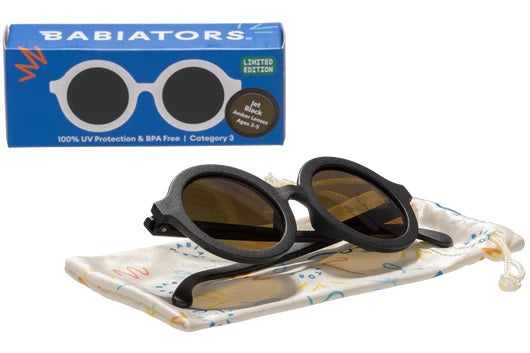 Babiators Original Euro Round Toddler Sunglasses, 3-5Y (2 Colors)