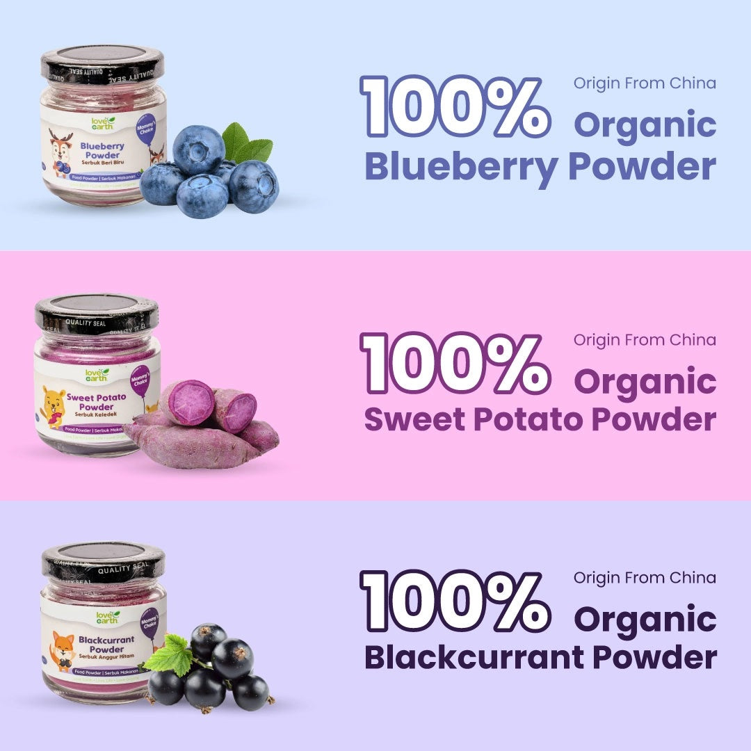 Love Earth Organic Beetroot Baby Powder, 40g (Exp 05/27)