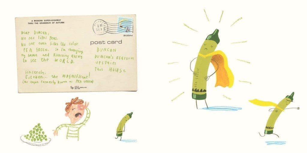 The Day the Crayons Came Home Story Book