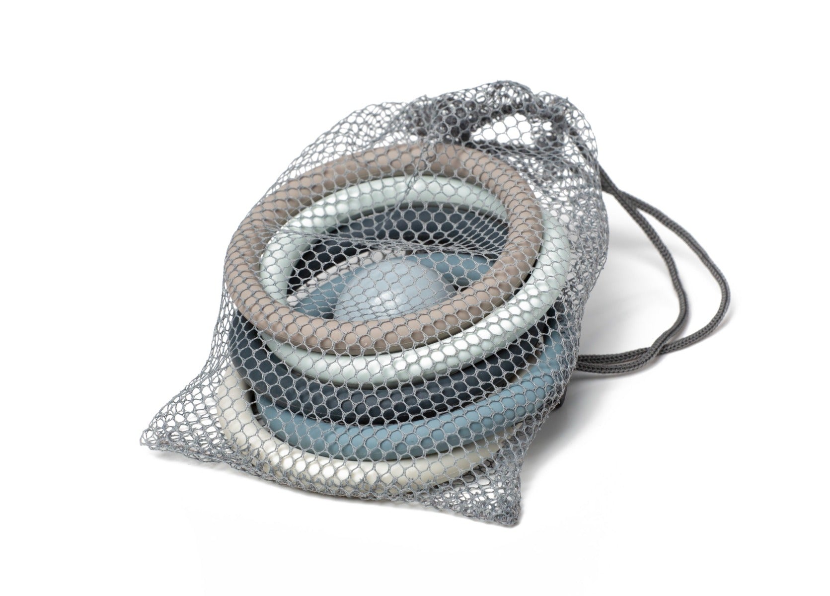 Scrunch Quoits Silicone Ball and Ring - Grey