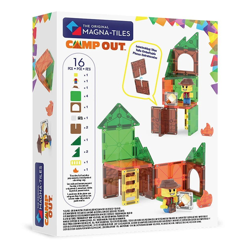 Magna-Tiles Camp Out Set, 16pcs - Pupsik Singapore