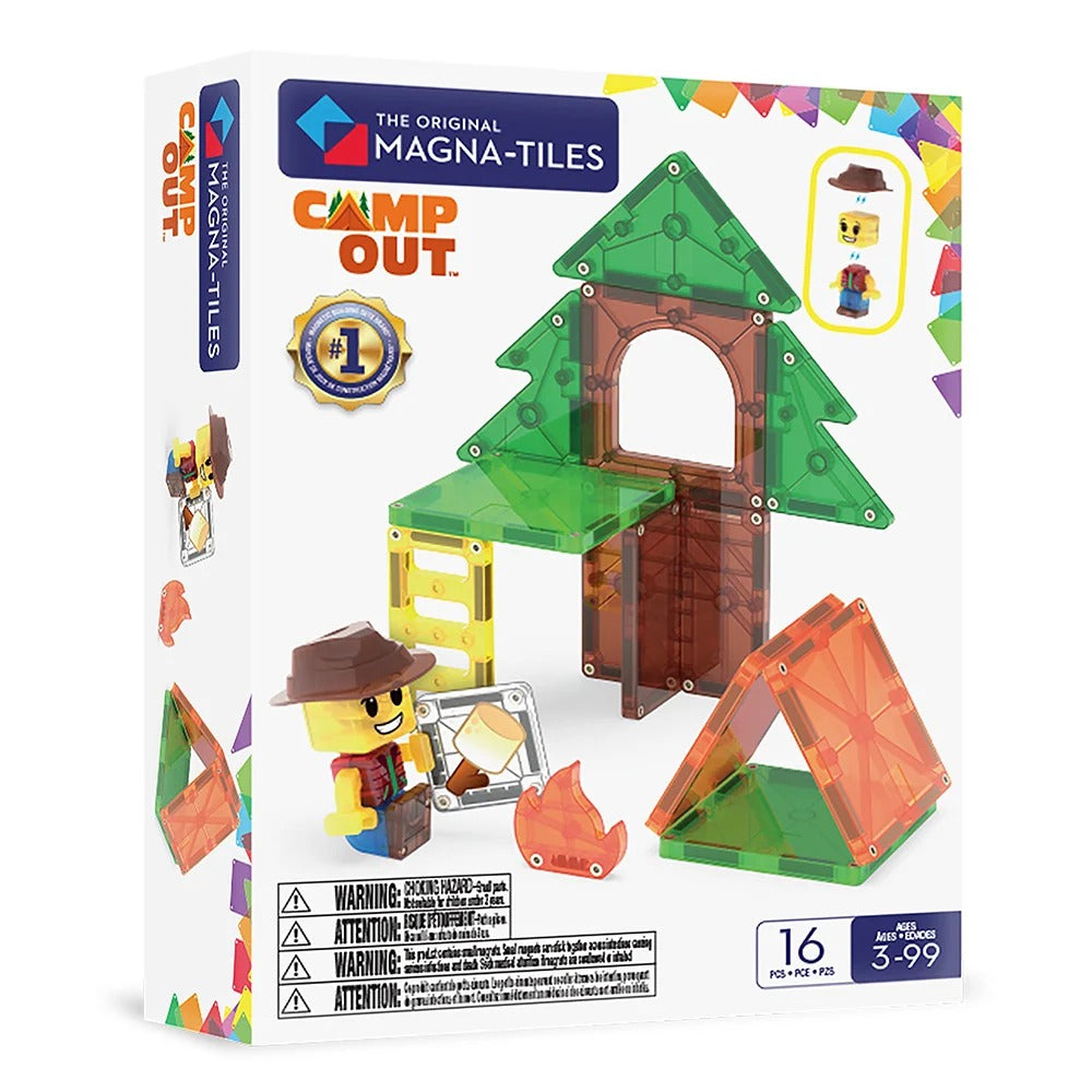 Magna-Tiles Camp Out Set, 16pcs - Pupsik Singapore