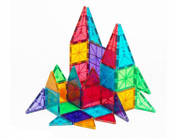 Magna-Tiles Clear Colors 32 Piece Set