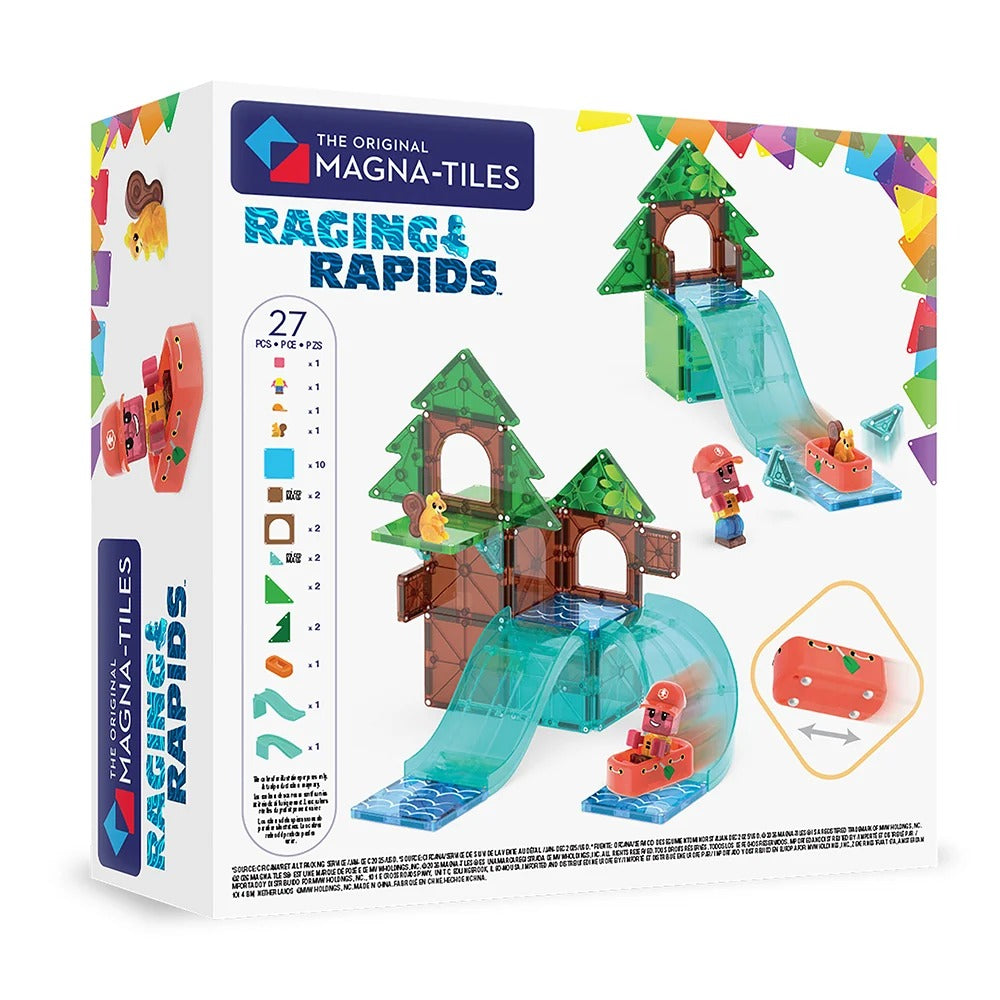 Magna-Tiles Raging Rapids Set, 27pcs - Pupsik Singapore