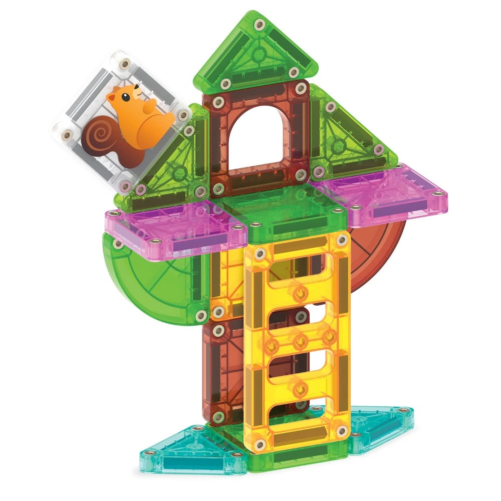 Magna-Tiles microMAGS Treehouse Travel Set, 24pcs - Pupsik Singapore