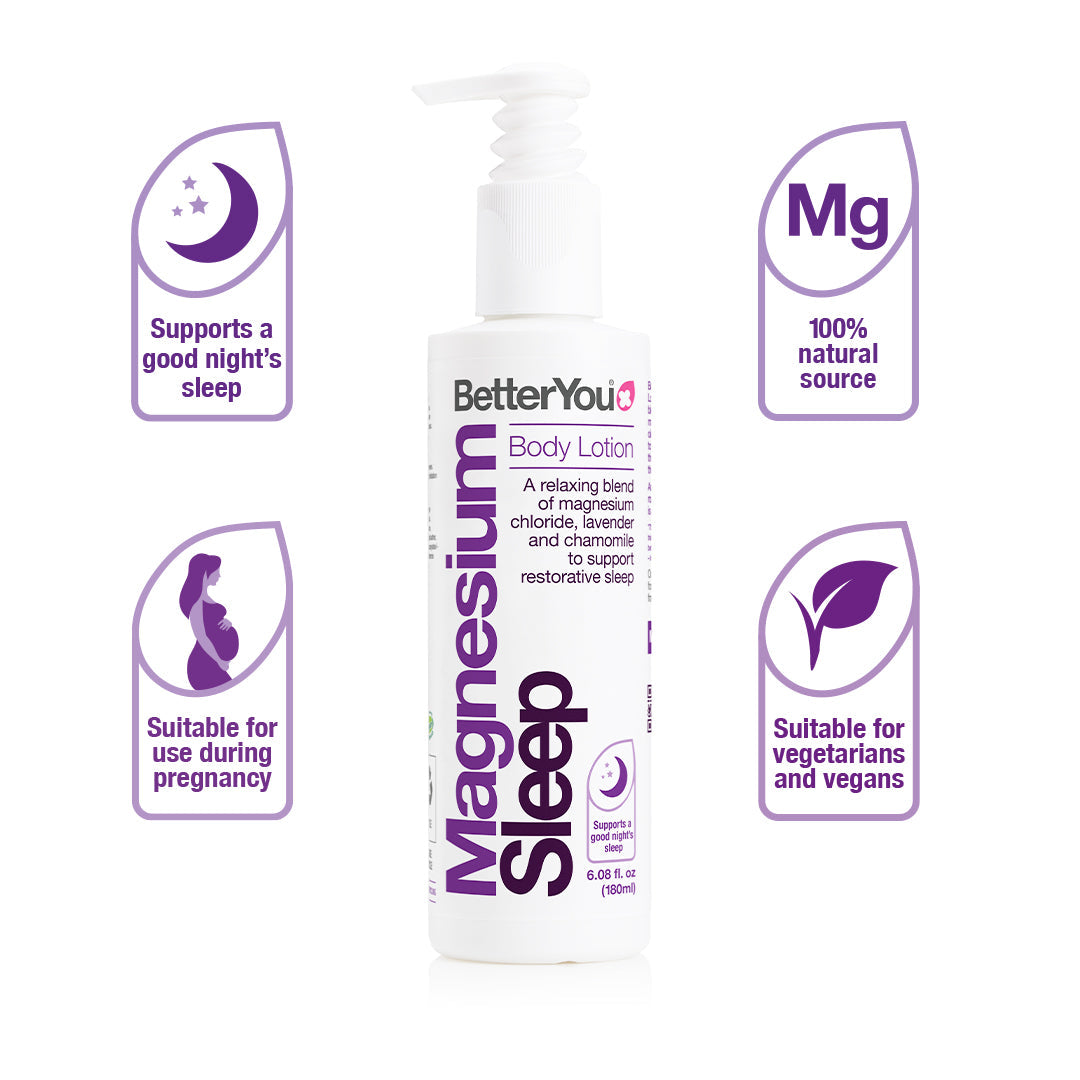 BetterYou Magnesium Sleep Lotion, 180ml