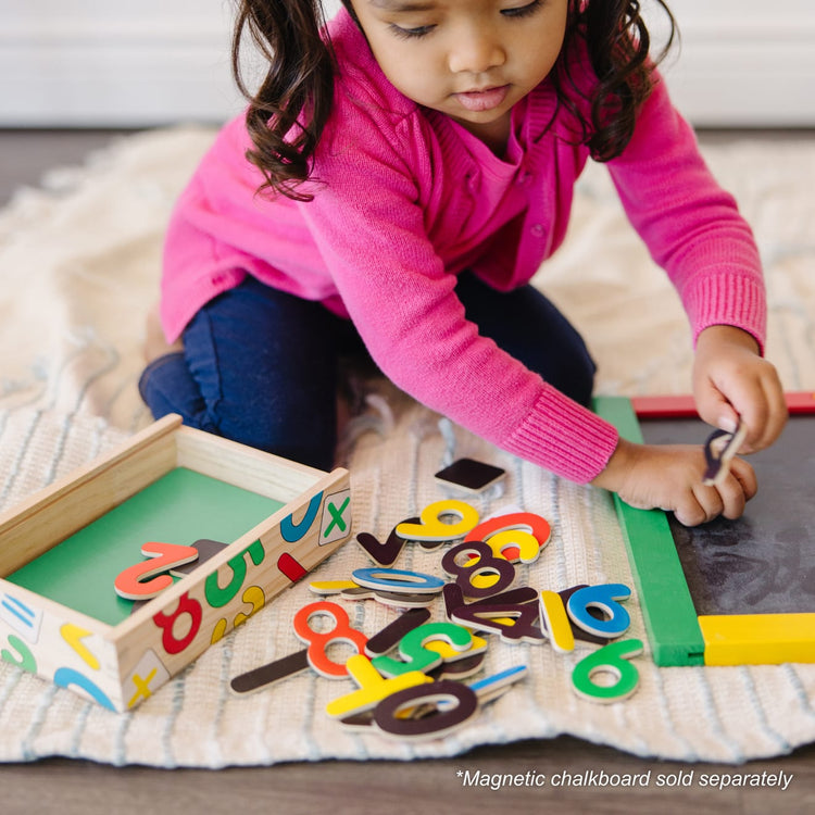 Melissa & Doug Magnetic Wooden Number