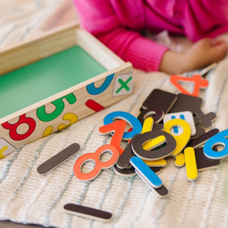 Melissa & Doug Magnetic Wooden Number