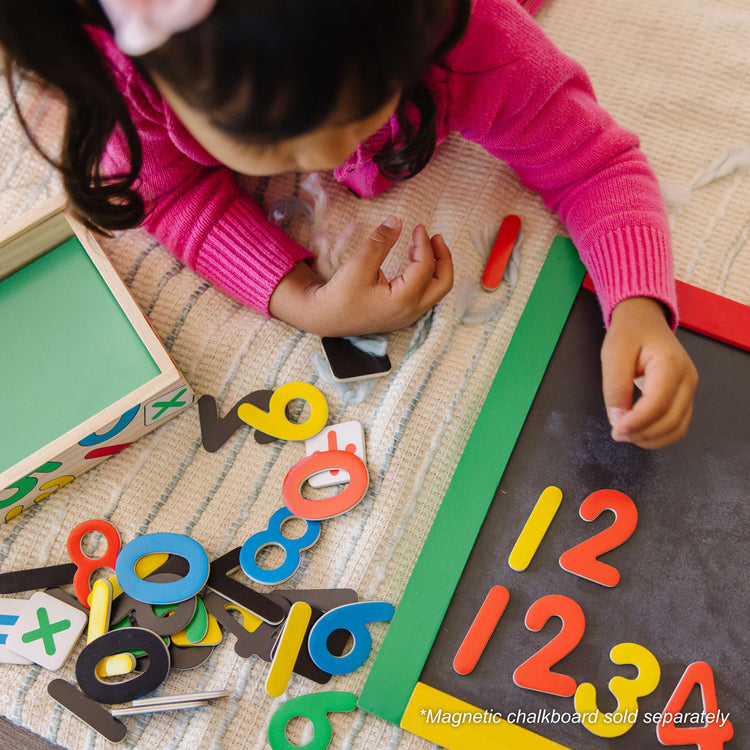 Melissa & Doug Magnetic Wooden Number