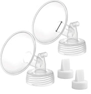 Maymom Flange for Spectra with Valve (Wide-Neck), 2pc (17 Sizes)